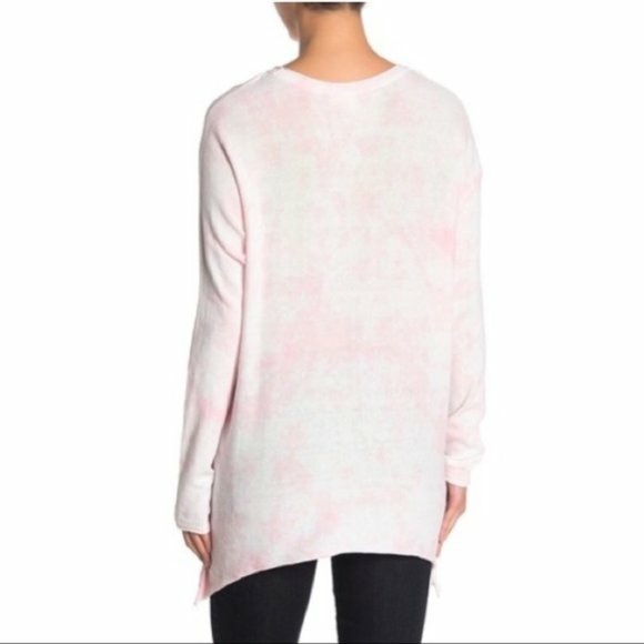Cloth by Design Pink Tie Dye Sweater - Picture 2 of 3